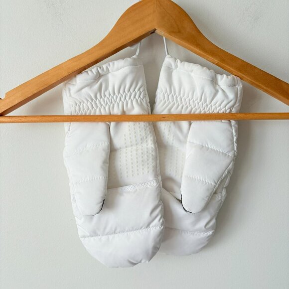 Lululemon Wunder Puff Mittens White Unisex Large/XL NWT - Picture 8 of 8
